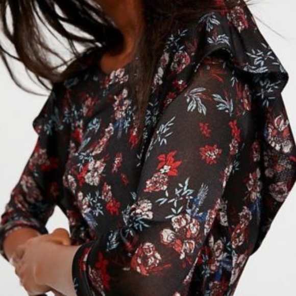 Free People womens Dock Street Ruffled Top - Picture 2 of 5